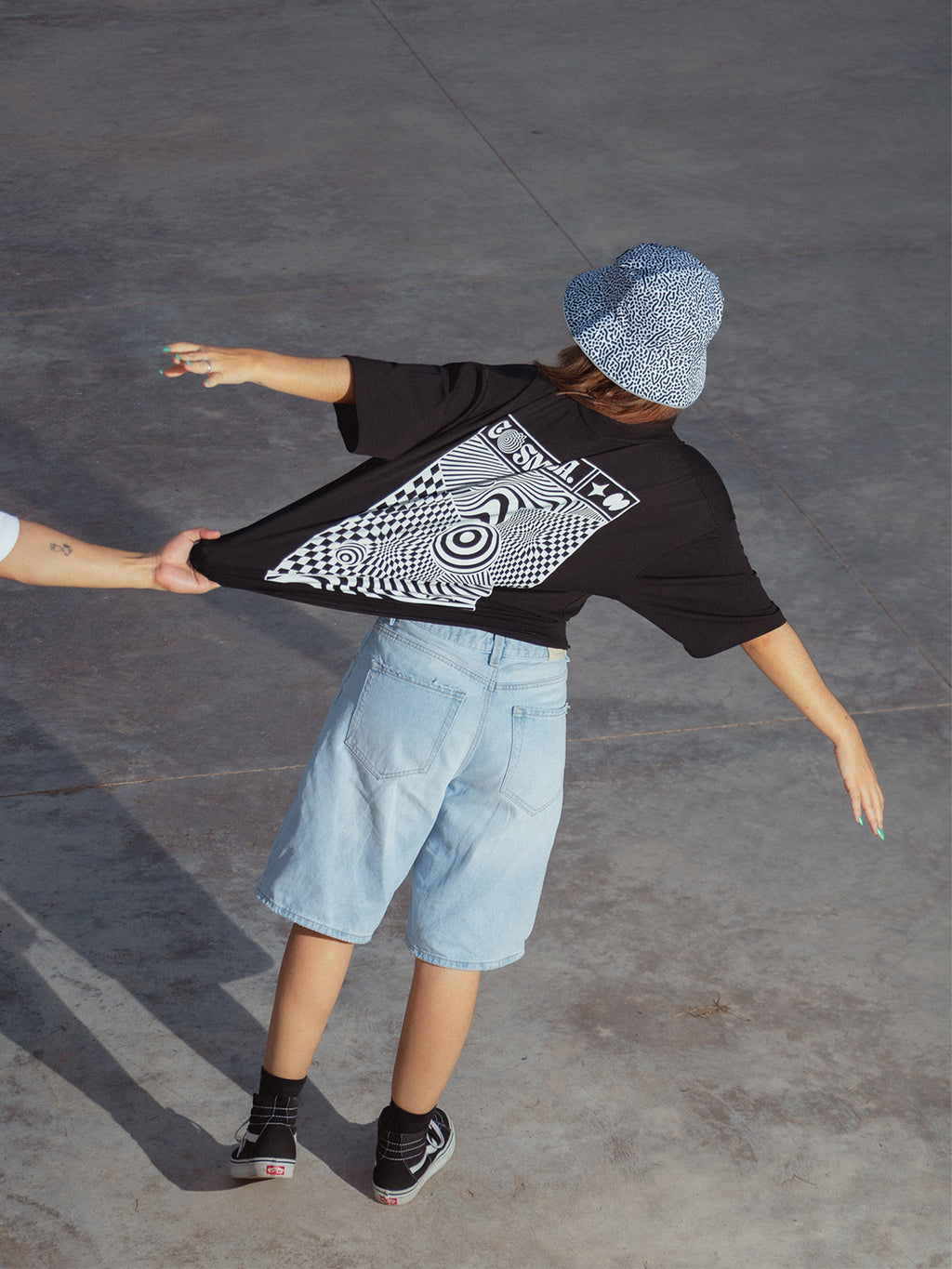 Dots on Dots Bucket Hat