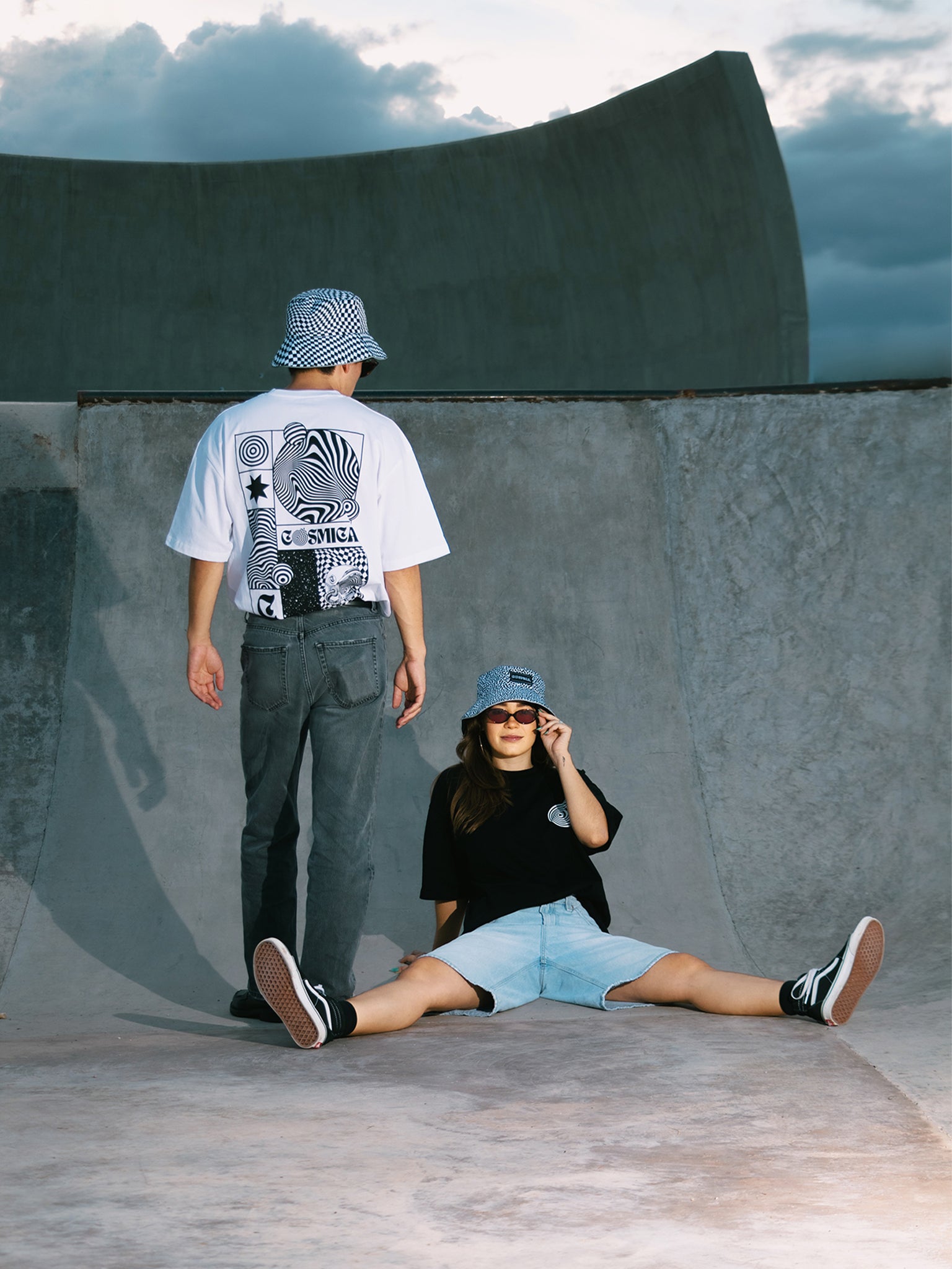 Cosmic Racing Bucket Hat